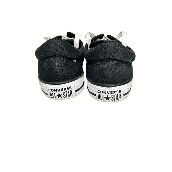 Converse Chuck Taylor Black White All Star Madison Low Top Lace Up Sneaker - Picture 3 of 6